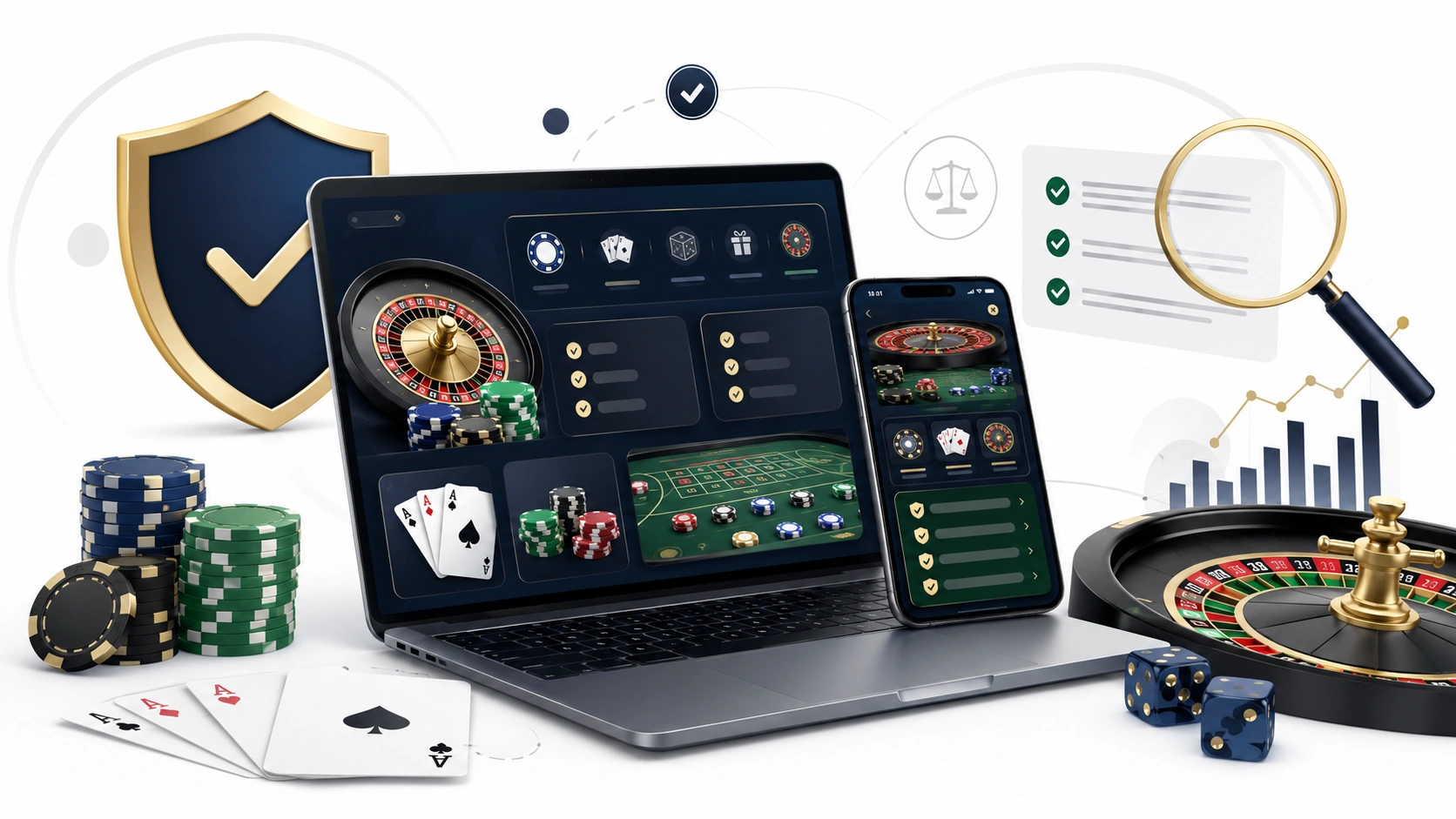 Checklist voor Casino Zonder CRUKS vergelijken